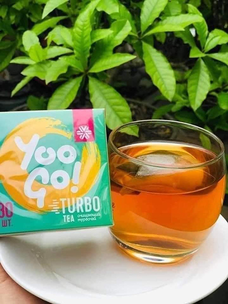 Trà giảm cân Yoo Go Turbo Tea - Thực Phẩm Chức Năng Bình Dương
